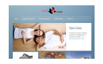 Web Opencasa - Inmobiliaria
